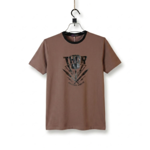 Thor Asgardian Warrior Graphic T-Shirt (Brown)