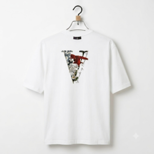 VLONE Floral Skate Graphic Back-Print T-Shirt (White)