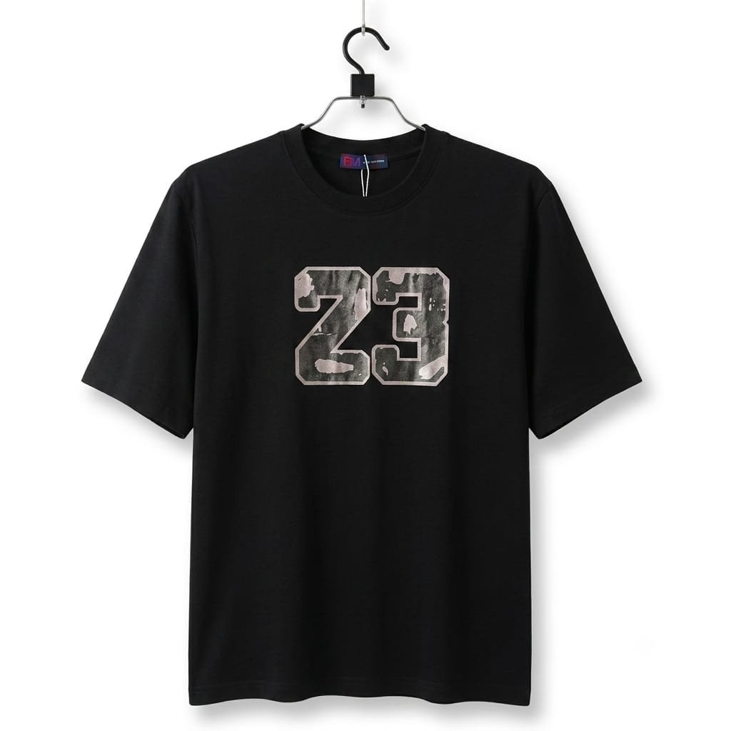GM 23 Camo Graphic Oversized T-Shirt