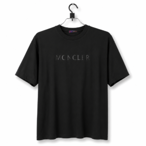 Premium MONCLER Typography Drop Shoulder T-Shirt