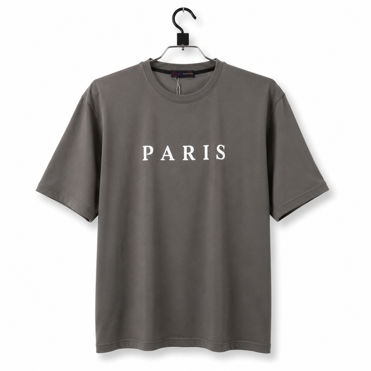 Premium PARIS Typography Crew Neck T-Shirt