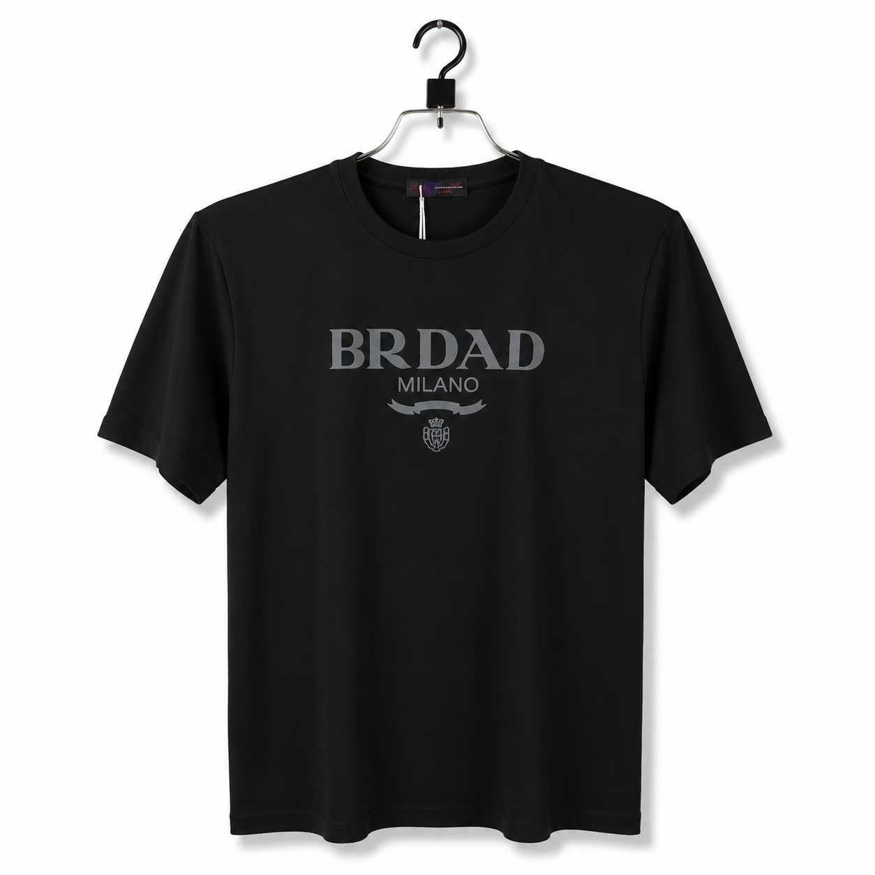 BRDAD Premium Urban Block Graphic Crew Neck T-Shirt