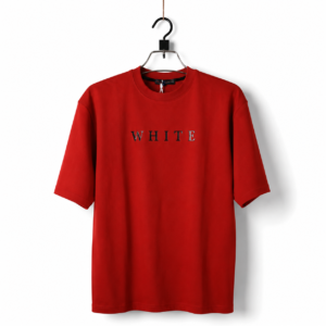 Premium “WHITE” Drop Shoulder Crew Neck T-Shirt