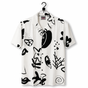 Abstract Ink Camp Shirt