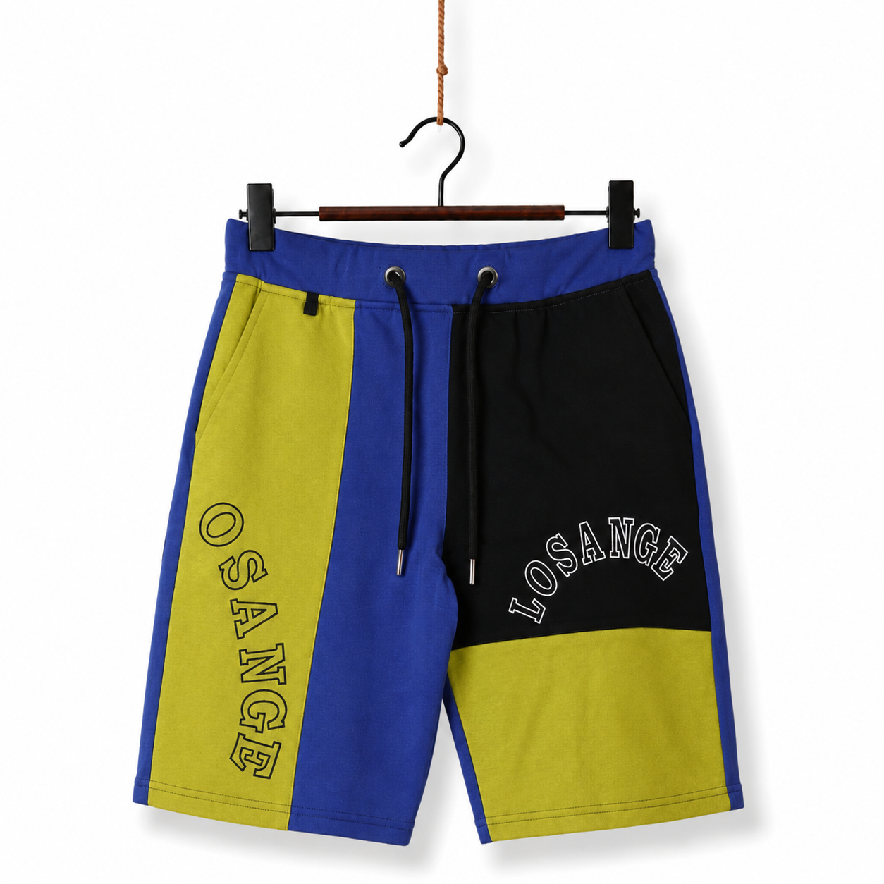 GM Squad Losange Colorblock Fleece Shorts
